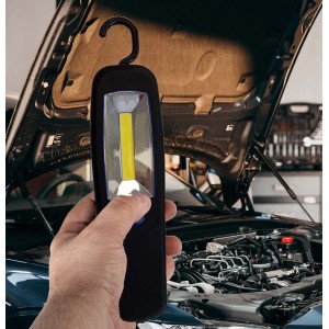 Düwi Lampa bateryjna LED 220lm 3xAA czarna