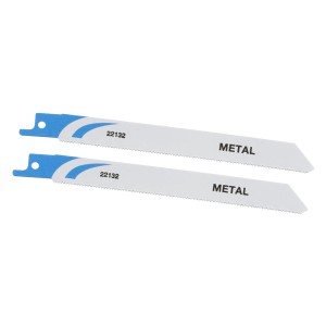 Dwa brzeszczoty do piły szablastej t.b.t. do metalu.