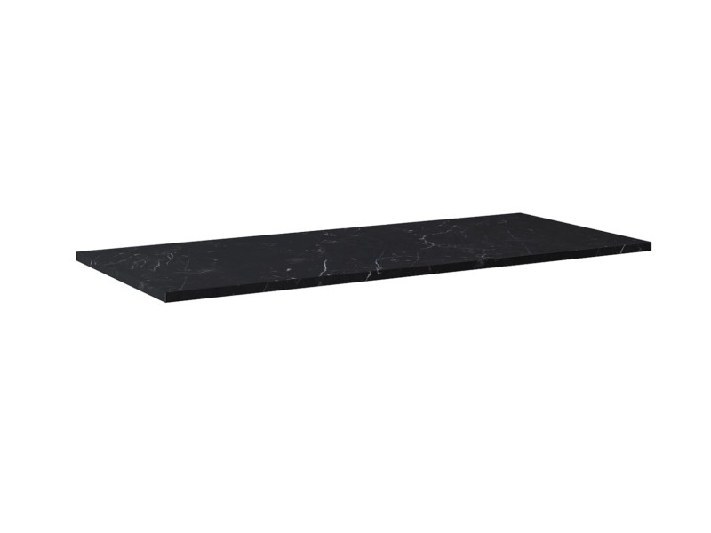 Blat marmur Marquina black matt 120 x 49,4 x 2 cm
