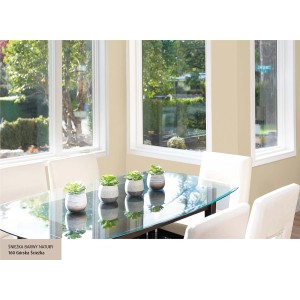 Jasny pokój z farbą do ścian. Kolorowe farby do ścian marki t.b.t.