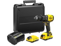 Stanley FatMax Wiertarko-wkrętarka udarowa SFMCD715D2K-QW 18V 2x2,0 Ah