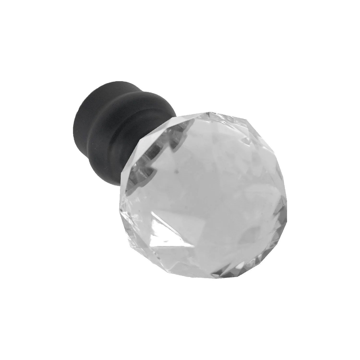 Gardinia Zakończenie FOLK 19mm 2 szt. czarne