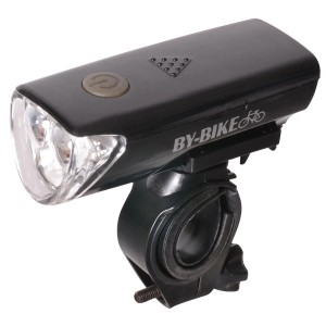 Czarna lampka rowerowa dla bezpiecznej jazdy, kategoria Transport.