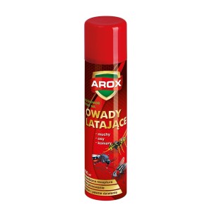 Arox spray na owady latające, np. muchy i osy.
