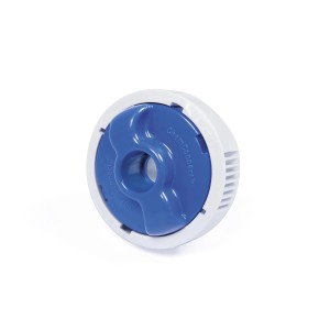 Podstawa t.b.t. z ramą stalową, niebiesko-biała.