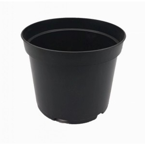 Czarna doniczka z kategorii Doniczki na kwiaty.