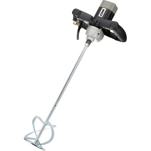 Mieszarka do farb i zapraw 1200 W z podwójnym uchwytem do elektrycznego mieszania farb i zapraw.