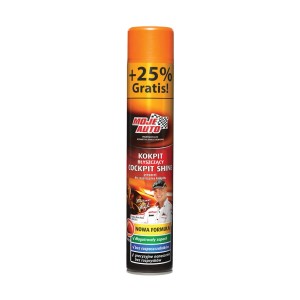 Moje Auto Cockpit Shine spray do pielęgnacji samochodu. Preparat do czyszczenia kokpitu, nadający połysk i ochronę.