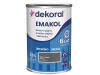 Dekoral Emalia Emakol Strong szara jasna matowa 900 ml