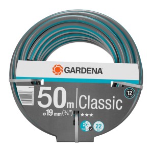 Gardena Classic wąż ogrodowy, 50 m, 19 mm. Elastyczny wąż do nawadniania ogrodu.