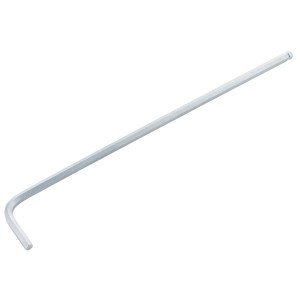 Klucz imbusowy LUX Comfort 3 mm, stal chromowo-wanadowa, z główką kulową do trudno dostępnych miejsc.