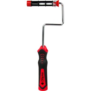 t.b.t. Uchwyt do wałka malarskiego z czerwono-czarną rączką do zestawów malarskich.