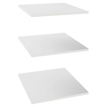 Półki białe 3 szt. do korpusu 50 x 58 cm Garderoby/Szafy Modułowe