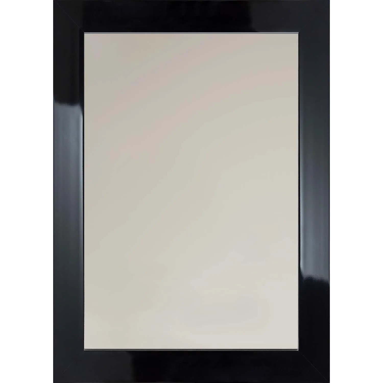 ARS LONGA Lustro SIMPLE czarne 63 x 113 cm