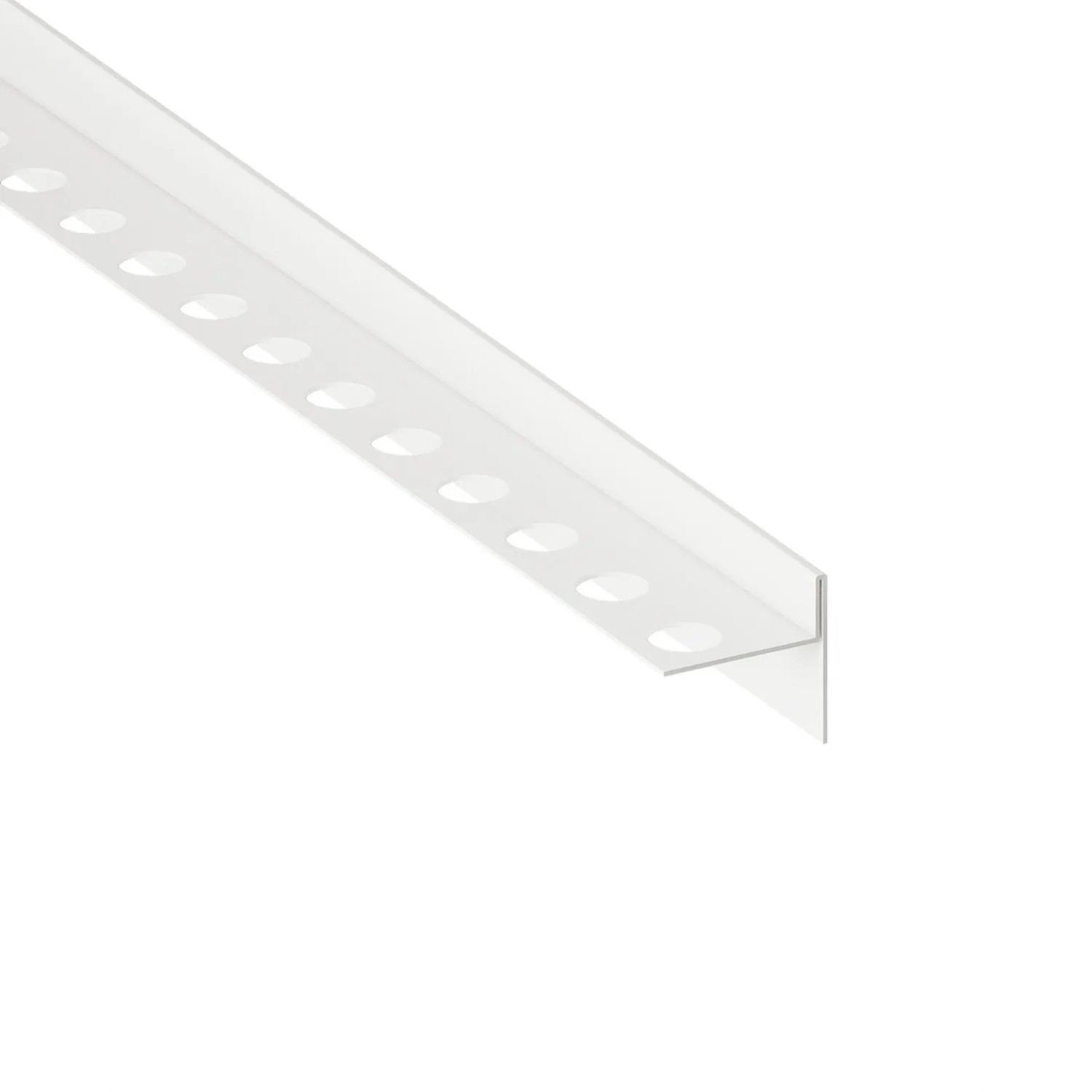 Eviso Listwa spadkowa biały mat prawa 100 cm