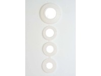 Rozeta uniwersalna 16, 18, 22, 26 mm biała