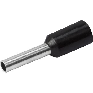 Izolowana tulejka kablowa, Ø 1,5 mm, 100 sztuk, do bezpiecznych połączeń kablowych.