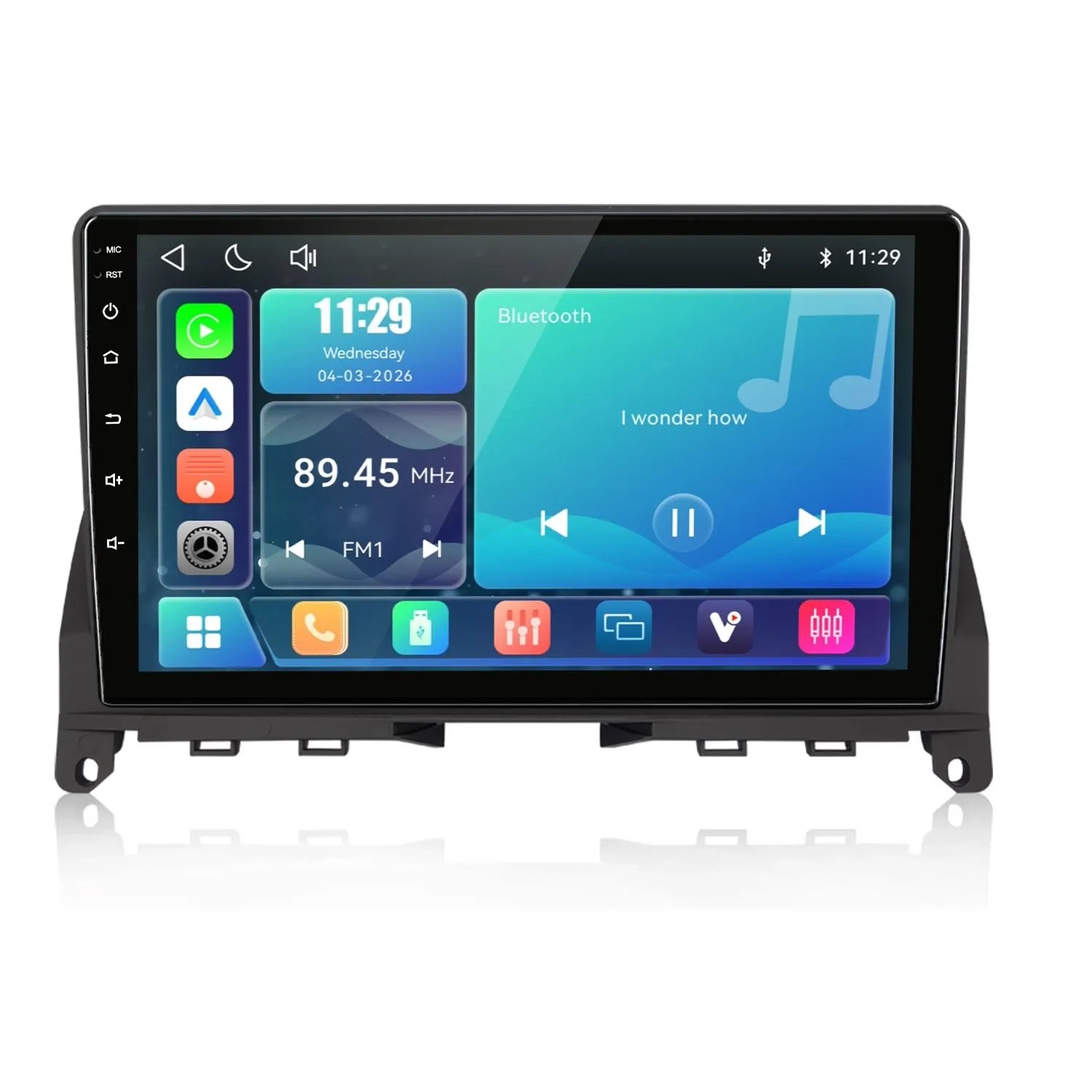 Junsun Radio Samochodowe Do Benz C Class 3 W204 2006-2011 Linux