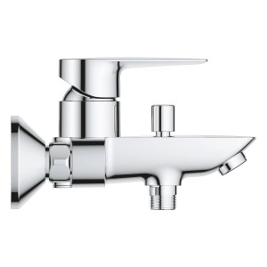 Bateria wannowa Grohe QuickFix Start Edge do montażu ściennego, chrom.