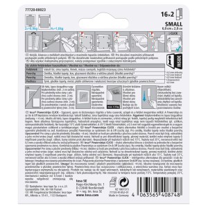 Tesa Powerstrips CLICK, samoprzylepne, usuwalne haczyki do obrazów i płaskich przedmiotów.
