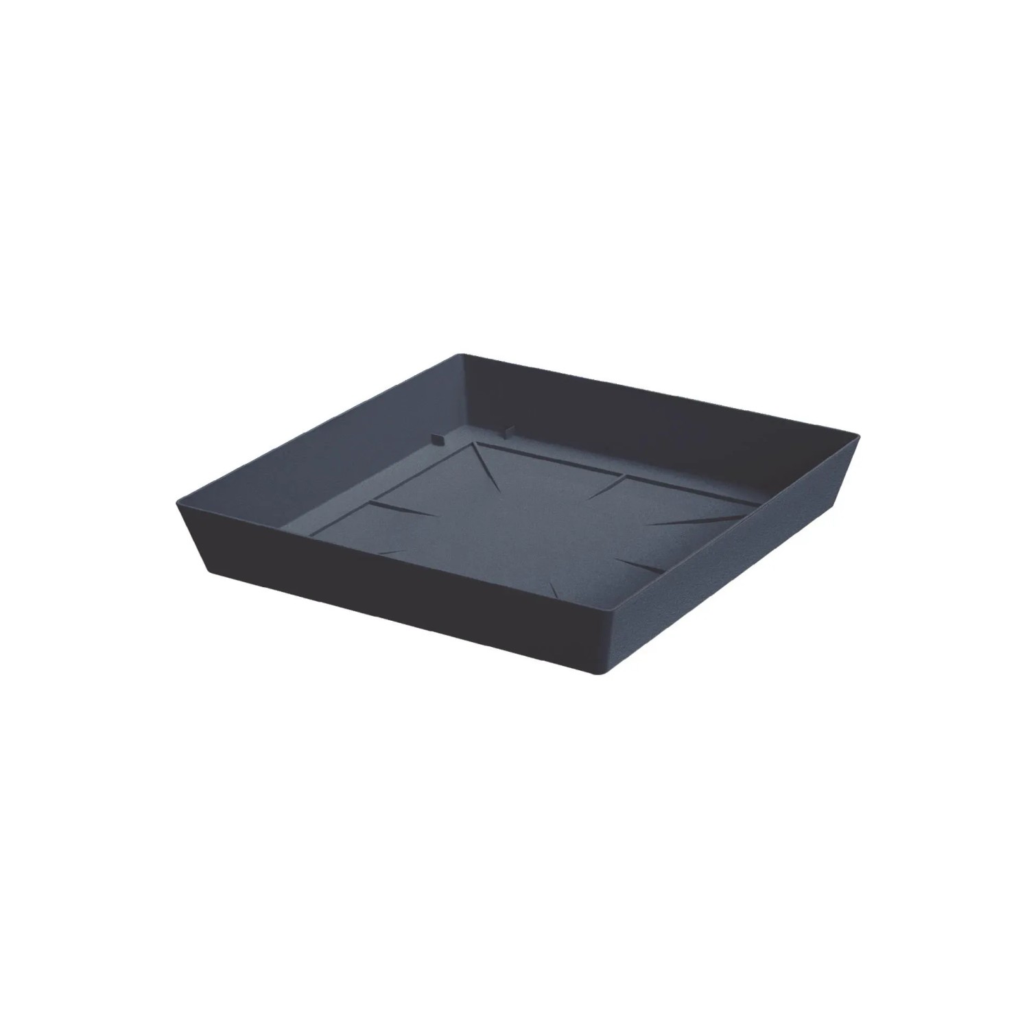 Prosperplast Podstawka pod doniczkę Lofly Low 24,5 cm antracyt
