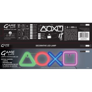Goldlux Neon LED GAME USB-A 3W zasilany bateriami 3xAA