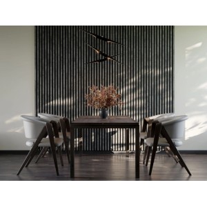 Lamele ścienne filc Loft Slim 2700x300