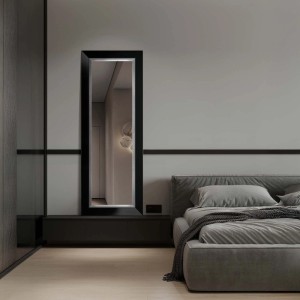 ARS LONGA Lustro VENICE czarne 63 x 83 cm