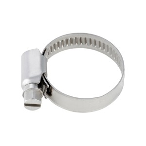 Srebrna obejma do pomp i rur wodnych.