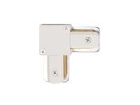 Złączka typu L do szyny biała X-LINE