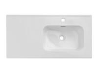 Umywalka Go 2 90R prostokątna wpuszczana 91x46x17