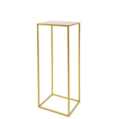 Direct H&G Kwietnik Brest M Gold - 25 x 25 x 62 cm