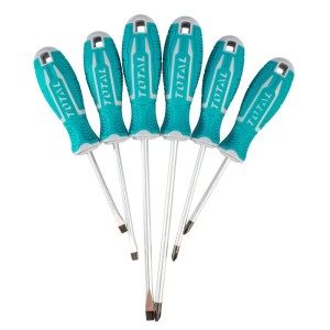 TOTAL Tools Zestaw wkrętaków - 6 cz.