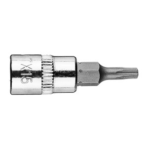 NEO TOOLS Końcówka Torx TX15 na nasadce 1/4" - 37 mm
