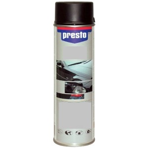 Presto Biały lakier w sprayu, połysk, puszka 500 ml do użytku wewnątrz i na zewnątrz.