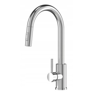 Granitan Bateria kuchenna z wyciąganą wylewką Loseto chrom