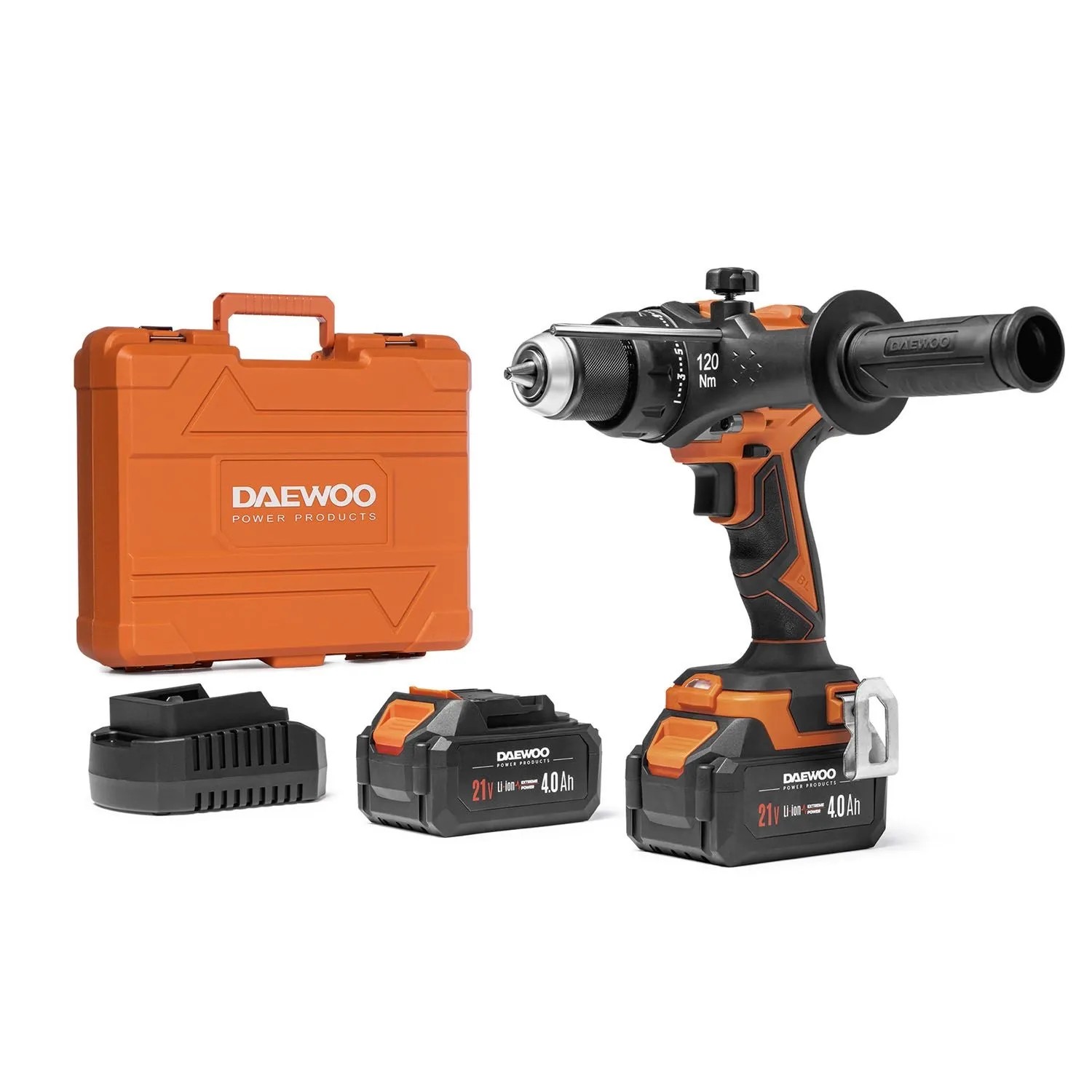 Recenzja DAEWOO DAA 6521 Li 21V (2×4,0Ah) — wiertarko-wkrętarka udarowa