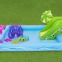 Bestway Wodne centrum zabaw Aquarium ze zjeżdżalnią i figurkami zwierząt morskich.