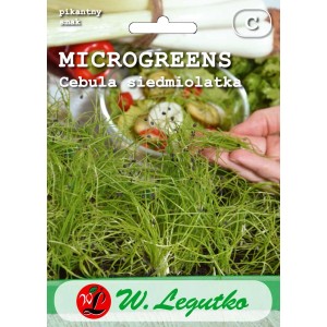 Opakowanie nasion Microgreens Cebula siedmiolatka (szczypiorek siedmiolatka).