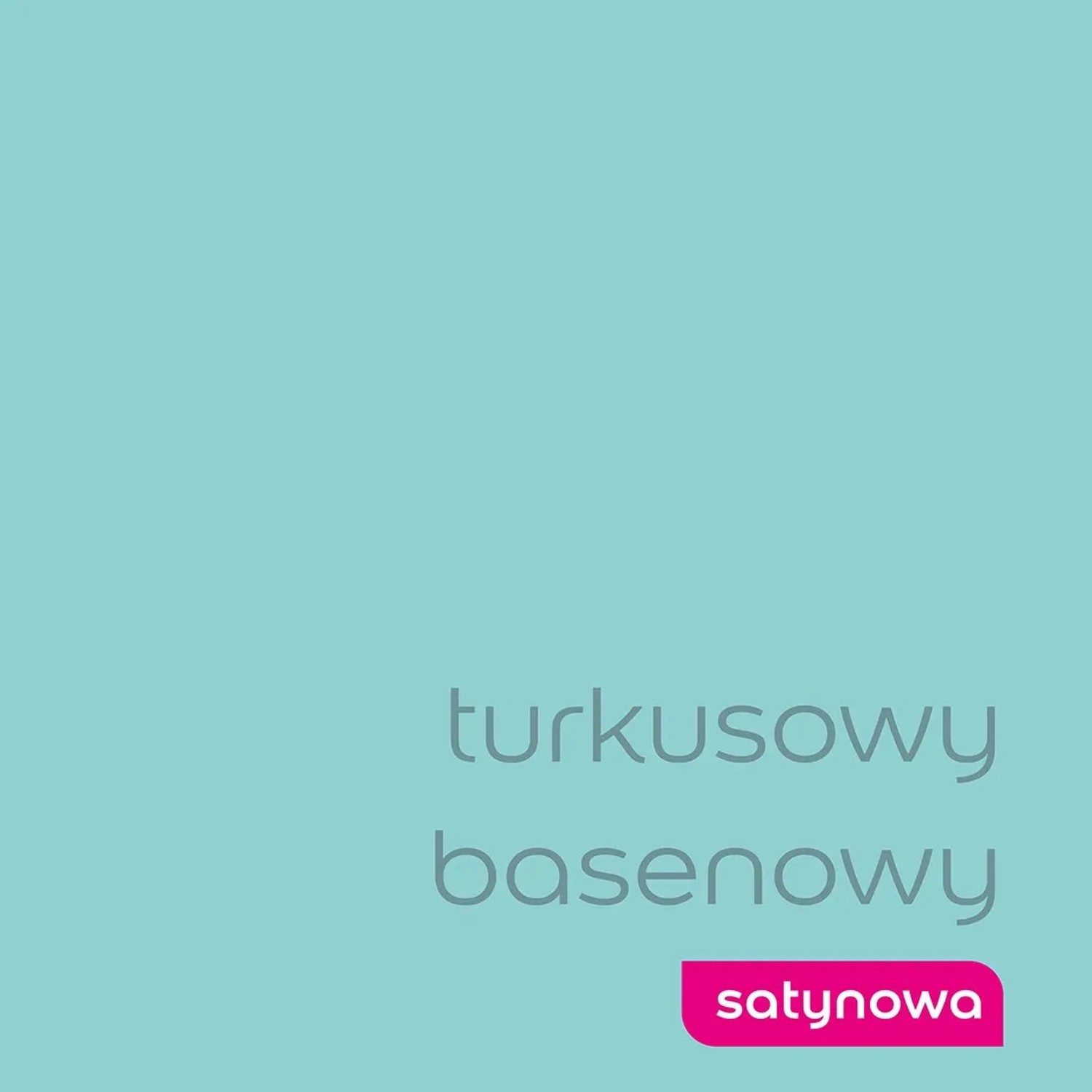 Próbka koloru t.b.t. turkusowy do łazienek.