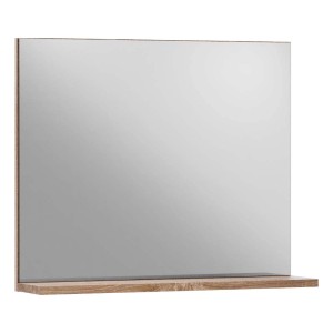 t.b.t. szafka z lustrem i półką w stylu drewna.