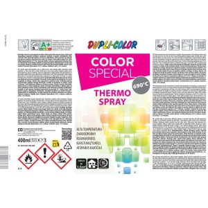Dupli-Color Farba żaroodporna ColorSpray czarna do 690°C 400 ml