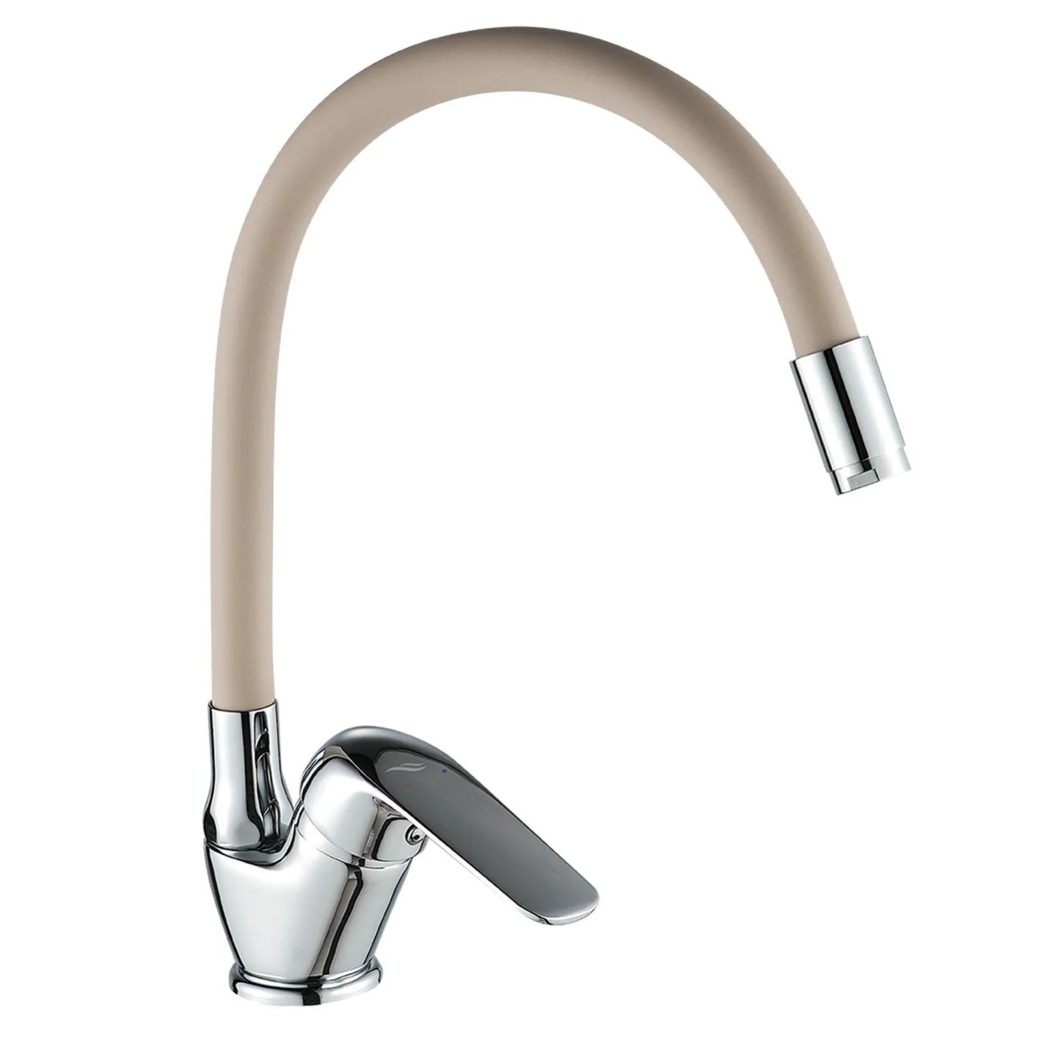 Kuchinox Bateria kuchenna Elza beż z elastyczną wylkewką