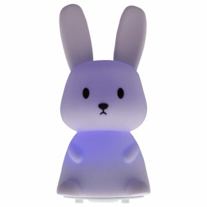 Mary's Lampka nocna LED ZAJĄC 1W 3000K+RGB z pilotem