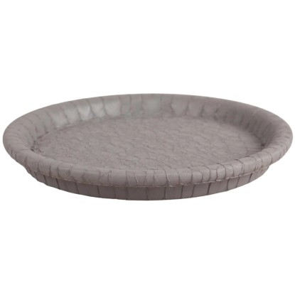 Podstawka terakotowa czarna - 28,5 cm