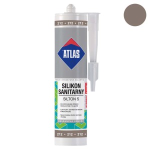 Karta Atlas silikon sanitarny Silton S, odcień 212, do łazienki i kuchni.