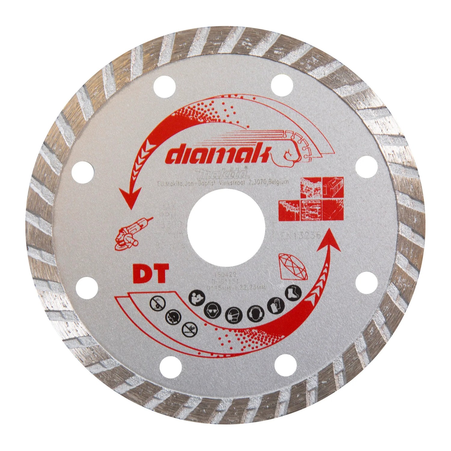 Makita Tarcza diamentowa do betonu turbo śr. 115 mm