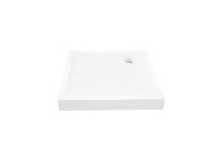 Signika Brodzik kwadratowy Tauro 90 akryl biały 90 x 90 x 11,5 cm