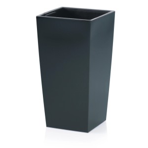 t.b.t. Antracytowa, kwadratowa doniczka.