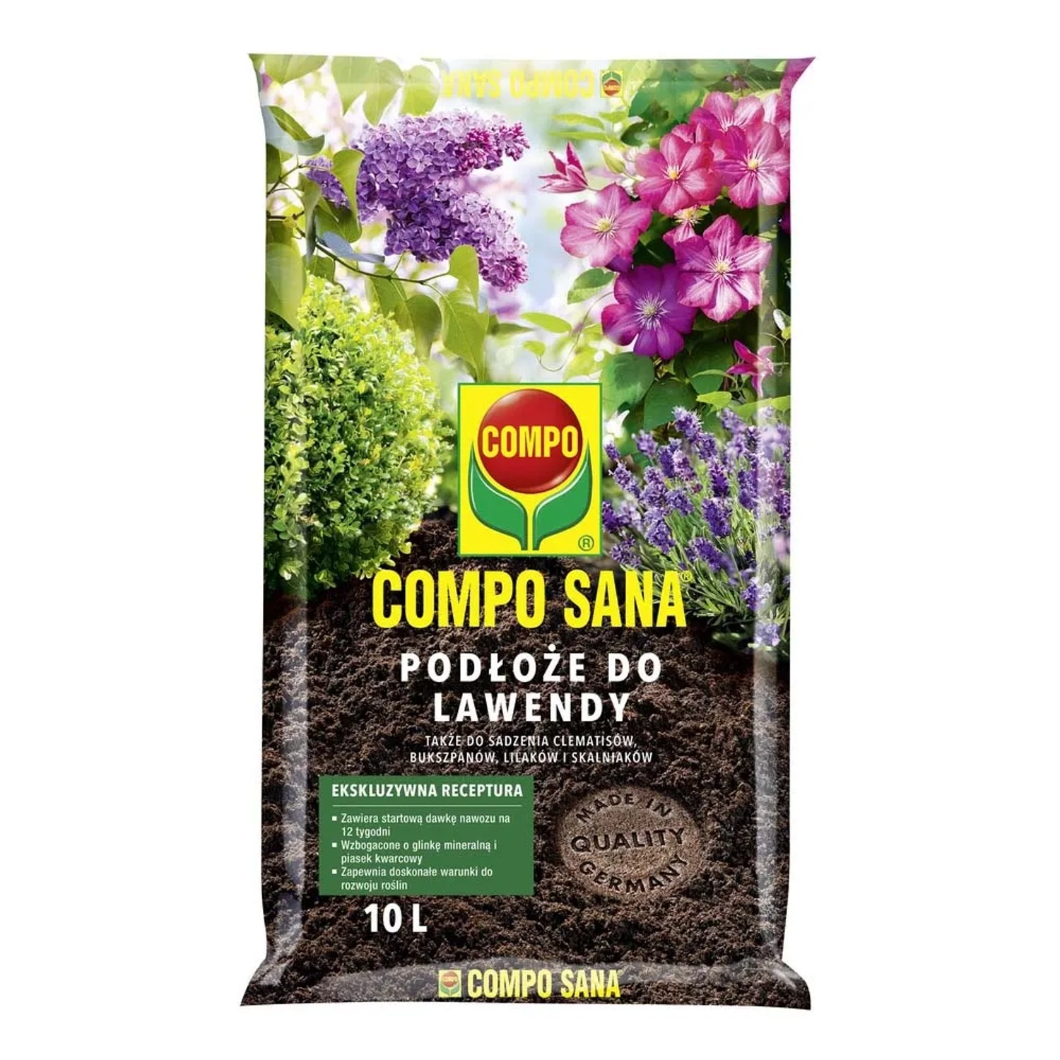 Compo Sana Podłoże do lawendy - 10 l